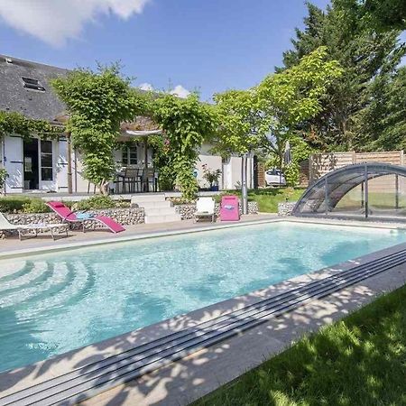 Au Coeur Du Bien-Etre, Gite Avec Piscine Chauffee Et Couverte, Spa, Sauna, Massages Monteaux Екстер'єр фото